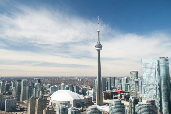 Toronto city skyline, Ontario, Canada