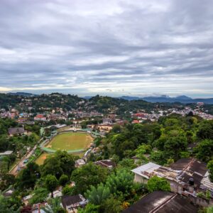 Beautiful view of Kandy in Sri Lanka